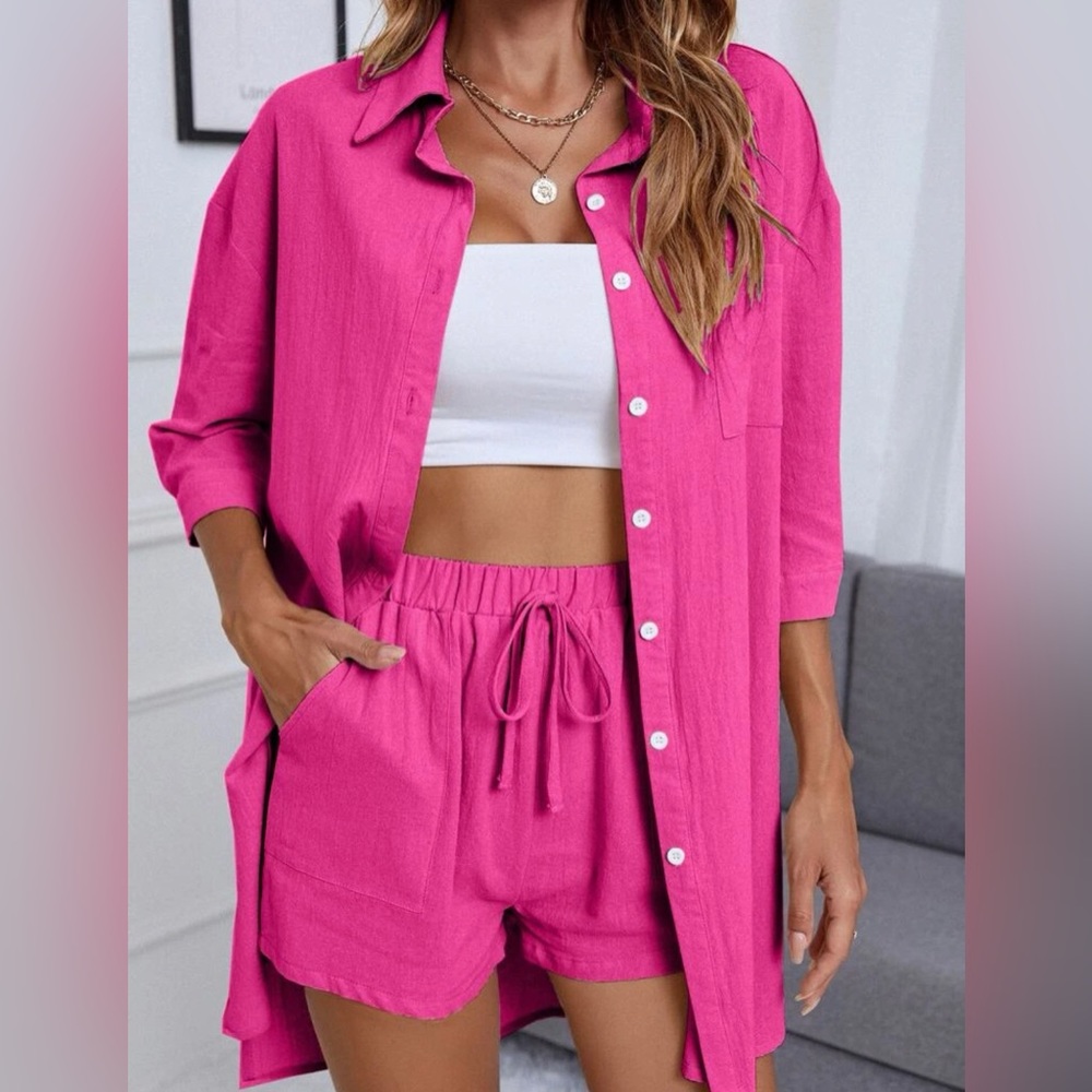 Beautiful Brazilian set! 100% cotton, very soft fabric.